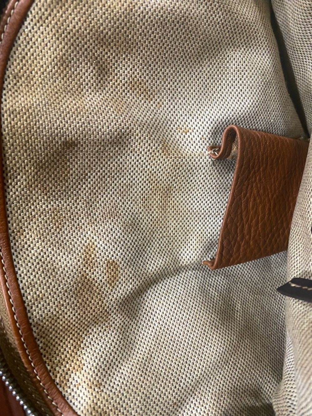 Vintage 2003 Dooney and Burke All Weather Leather 2 Mini Backpack - Picture 4 of 10
